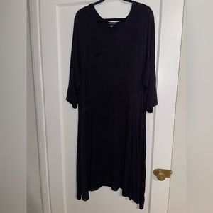 Lane Bryant 3/4 Sleeve Midi Dress